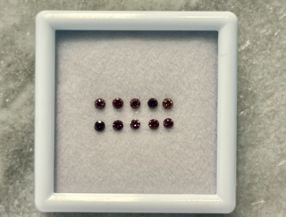 Diamant – 0.43 carat natuurlijke paarse diamant